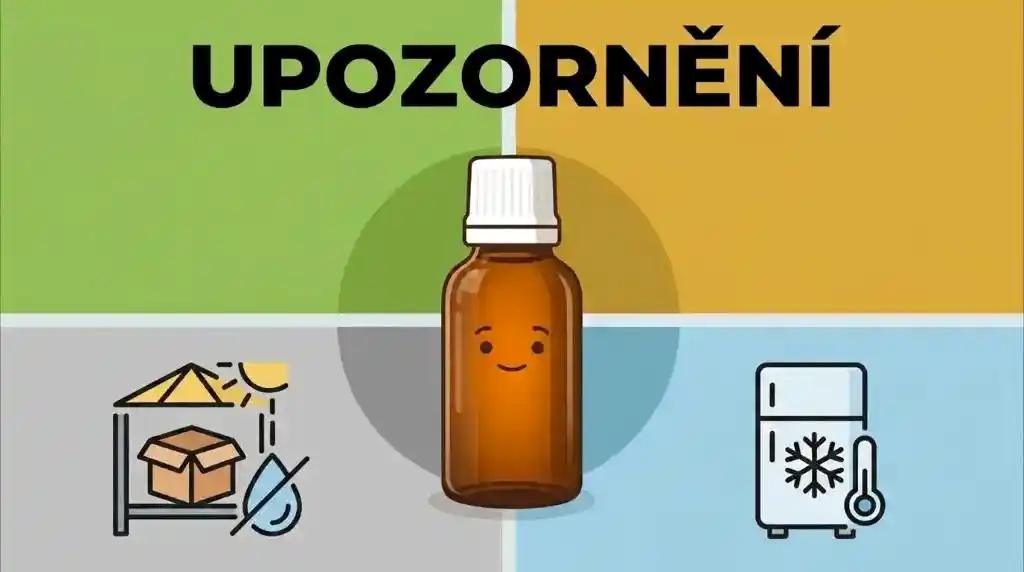 Upozornění na skladování